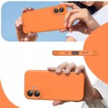 Etui RabbitMob do iPhone 17, Silikonowe PREMIUM, Case, Smukłe, do MagSafe - Pomarańczowe