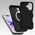 Etui RabbitMob do iPhone 17, Silikonowe PREMIUM, Case, Smukłe, do MagSafe - Czarne