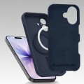 Etui RabbitMob do iPhone 17, Silikonowe PREMIUM, Case, Smukłe, do MagSafe - Granatowe