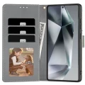 Etui Tech-Protect Wallet na Samsung Galaxy A57 5G - kolorowe kwiaty