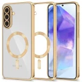 Etui Tech-Protect MagFlex MagSafe na Samsung Galaxy A57 5G - przezroczysto-złote