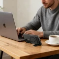 Etui Tech-Protect MagRack MagSafe na Samsung Galaxy S26+ - czarne matowe