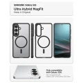Etui Spigen Ultra Hybrid Mag MagSafe na Samsung Galaxy S26 - przezroczysto-czarne