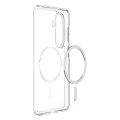 Etui Spigen Ultra Hybrid Mag MagSafe na Samsung Galaxy S26+ - przezroczysto-białe