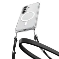 Etui Spigen Ultra Hybrid Mag MagSafe na Samsung Galaxy S26+ - przezroczysto-białe