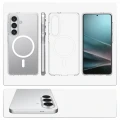Etui Spigen Ultra Hybrid Mag MagSafe na Samsung Galaxy S26+ - przezroczysto-białe