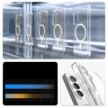 Etui Spigen Ultra Hybrid Mag MagSafe na Samsung Galaxy S26+ - przezroczysto-białe