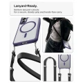 Etui Spigen Ultra Hybrid Mag MagSafe na Samsung Galaxy S26+ - przezroczysto-granatowe
