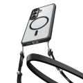 Etui Spigen Ultra Hybrid Mag MagSafe na Samsung Galaxy S26+ - przezroczysto-czarne