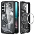 Etui Spigen Ultra Hybrid Mag MagSafe na Samsung Galaxy S26+ Zero One - przezroczysto-czarne