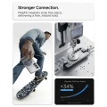 Etui Spigen Ultra Hybrid S Mag MagSafe na Samsung Galaxy S26+ - przezroczysto-białe