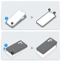 Etui Spigen Optik Armor na Samsung Galaxy S26 Ultra - niebieskie