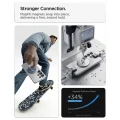 Etui Spigen Ultra Hybrid Mag MagSafe na Samsung Galaxy S26 Ultra - przezroczysto-białe