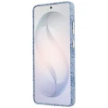 Etui Guess 4G Script MagSafe na Samsung Galaxy S26 Ultra - niebieskie