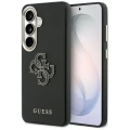 Etui Guess Grained Big 4G Metal Logo na Samsung Galaxy S26 - czarne