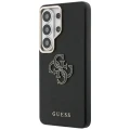 Etui Guess Grained Big 4G Metal Logo na Samsung Galaxy S26 Ultra - czarne