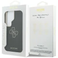 Etui Guess Grained Big 4G Metal Logo na Samsung Galaxy S26 Ultra - czarne