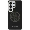 Etui Guess Perforated Logo MagSafe na Samsung Galaxy S26 Ultra - czarne