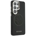 Etui Guess Perforated Logo MagSafe na Samsung Galaxy S26 Ultra - czarne