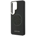 Etui Guess Perforated Logo MagSafe na Samsung Galaxy S26 Ultra - czarne