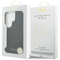 Etui Guess Perforated Logo MagSafe na Samsung Galaxy S26 Ultra - czarne