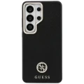Etui Guess Rhinestone Round Logo MagSafe na Samsung Galaxy S26 Ultra - czarne