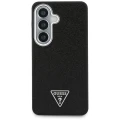 Etui Guess Fixed Glitter Triangle MagSafe na Samsung Galaxy S26+ - czarne