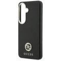 Etui Guess Rhinestone Round Logo MagSafe na Samsung Galaxy S26+ - czarne