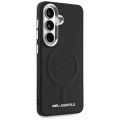 Etui Karl Lagerfeld Embossed Ring Initials MagSafe na Samsung Galaxy S26 - czarne