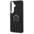 Etui Karl Lagerfeld Embossed Ring RSG Logo MagSafe na Samsung Galaxy S26 - czarne