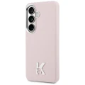 Etui Karl Lagerfeld K Metal Logo MagSafe na Samsung Galaxy S26 - różowe