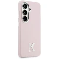 Etui Karl Lagerfeld K Metal Logo MagSafe na Samsung Galaxy S26 - różowe