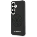 Etui Karl Lagerfeld Perforated KL MagSafe na Samsung Galaxy S26 - czarne