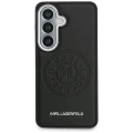 Etui Karl Lagerfeld Perforated KL MagSafe na Samsung Galaxy S26 - czarne
