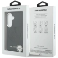 Etui Karl Lagerfeld Perforated KL MagSafe na Samsung Galaxy S26 - czarne
