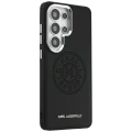 Etui Karl Lagerfeld Perforated KL MagSafe na Samsung Galaxy S26 Ultra - czarne