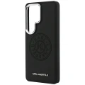 Etui Karl Lagerfeld Perforated KL MagSafe na Samsung Galaxy S26 Ultra - czarne