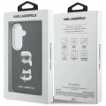 Etui Karl Lagerfeld Saffiano Double Heads Metal na Samsung Galaxy S26 - czarne