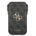 Torebka Guess 4G Metal Logo - szara