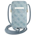 Torebka Guess 4G Stripe 6.7'' - niebieska