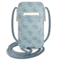 Torebka Guess 4G Stripe 6.1'' - niebieska