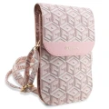 Torebka Guess GCube Stripes - różowe