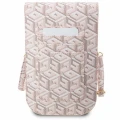 Torebka Guess GCube Stripes - różowe