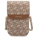 Torebka Guess GCube Stripe - brązowa
