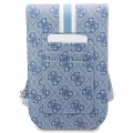 Torebka Guess 4G Stripes - niebieska