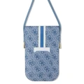 Torebka Guess 4G Stripes - niebieska