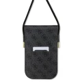 Torebka Guess 4G Metal Script Logo - czarna