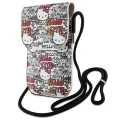 Torebka Hello Kitty Leather Tags Graffiti Cord - beżowa