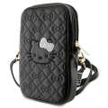 Torebka Hello Kitty Quilted Bows Strap - czarna