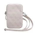 Torebka Guess Zip 4G Triangle - różowa